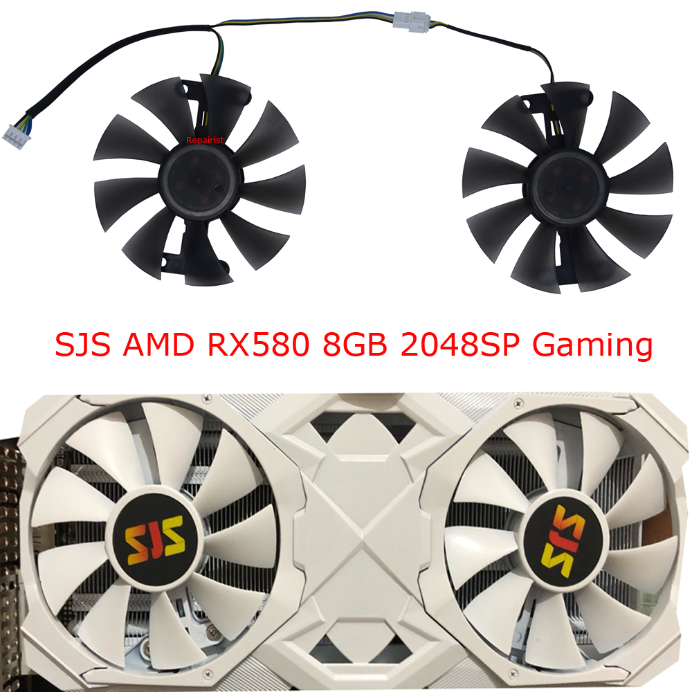2 pz/set, ventola per scheda V - Rx 580 8Gb 2048Sp Gpu recensione e prezzo